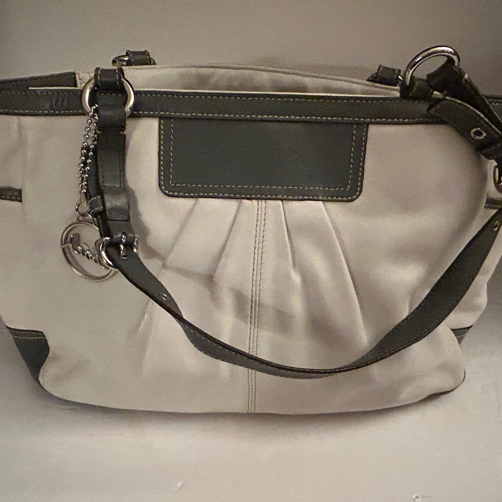 Coach leather purse